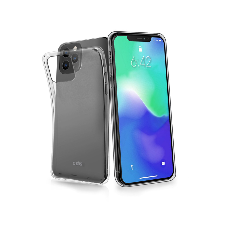 SBS Skinny Silicone Maciņš iPhone 11 pro Caurspīdīgs