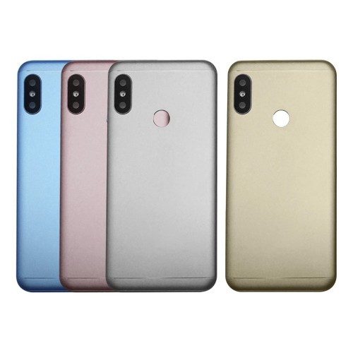 Aizmugurējais vāciņš Saderīgs ar Xiaomi A2 Lite / Redmi 6 Pro Melns HQ