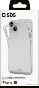 SBS Skinny Maciņš iPhone 15 Case caurspīdīgs