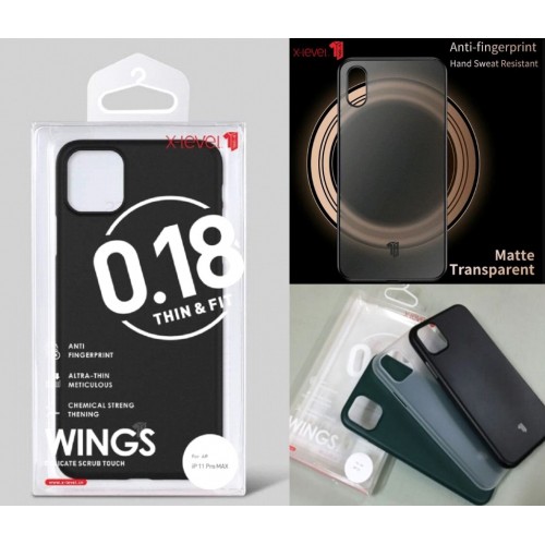 Phone Maciņš X-Level Wings Samsung G975 S10 Plus Caurspīdīgs Matte