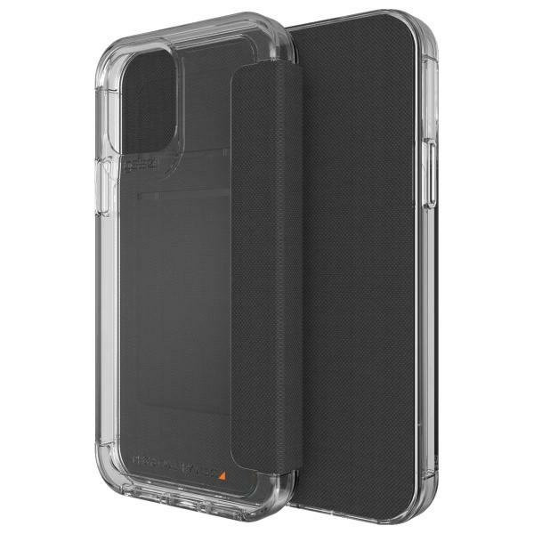 Maciņš Gear4 D3O Wembley Flip Wallet iPhone 12 / 12 Pro caurspīdīgs