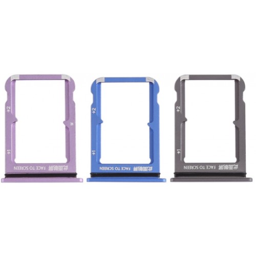 SIM Holder Saderīgs ar Xiaomi Mi 9 SIM card holder Melns