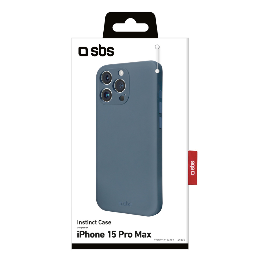 SBS Instinct iPhone 15 Pro Max maciņš zils