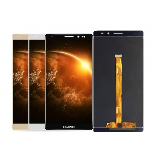 LCD Displejs Saderīgs ar Huawei Mate 8 Zeltains HQ