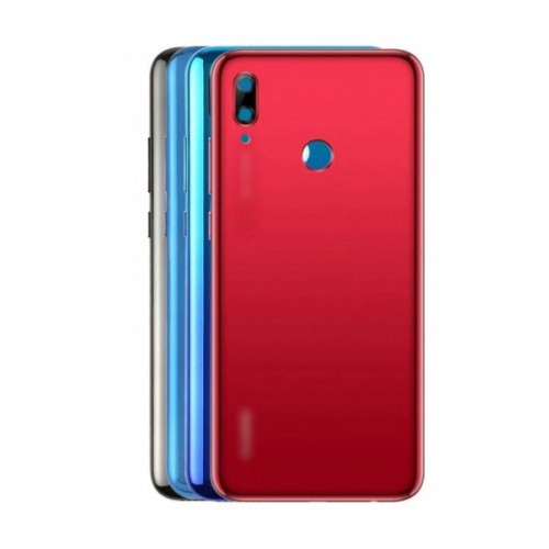 Aizmugurējais vāciņš Saderīgs ar Huawei P Smart 2019 Melns (ar camera lens) HQ