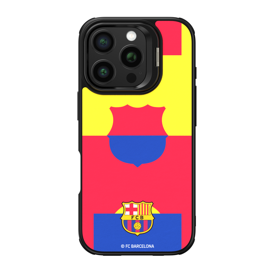 Case FC Barcelona iPhone 16 Pro Max Magnētiskais maciņš MagSafe OCFCBMCIP16PMMF MF
