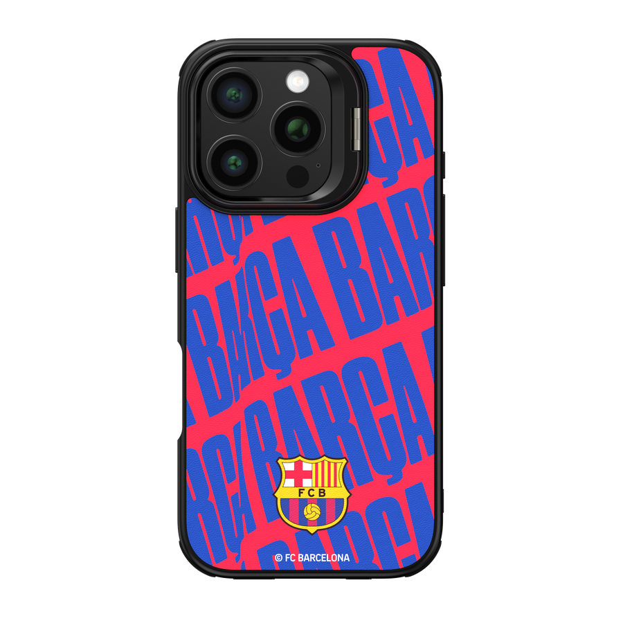 FC Barcelona Case iPhone 16 Pro Max Magnētiskais maciņš MagSafe OCFCBMCIP16PMBC BC