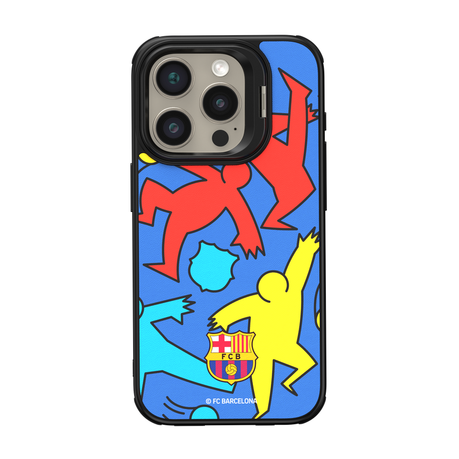 FC Barcelona case iPhone 15 Pro Magnētiskais maciņš MagSafe OCFCBMCIP15PSP SP