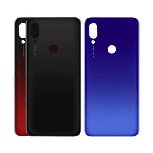 Aizmugurējais vāciņš Saderīgs ar Xiaomi Redmi 7 Melns HQ