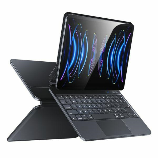 USAMS aizsargmaciņš ar tastatūru iPad Pro 11" melns Miaoke Series IPP109MG01 (US-BH875)