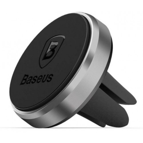 Auto turētājs Baseus "Magnet" Melns (Magnetic/Air Vent Grille)