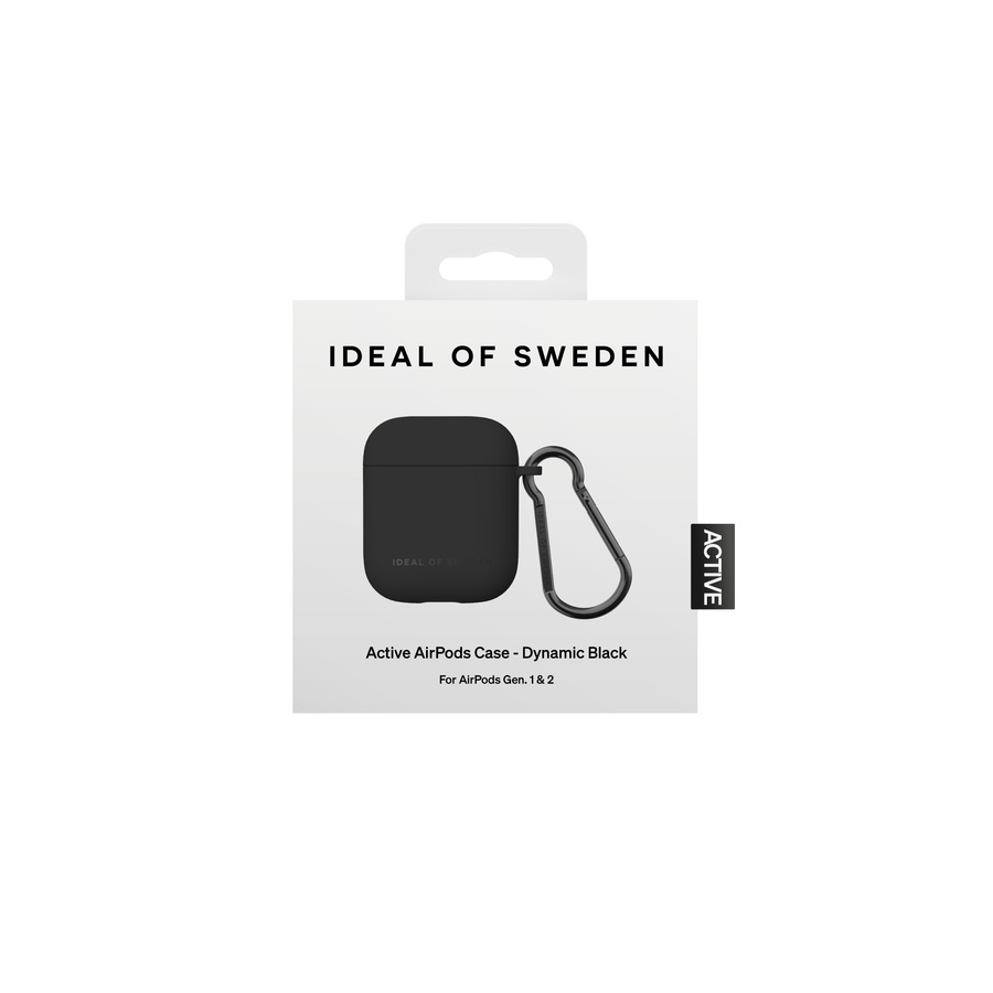 Ideal of Sweden Active AirPods Dynamic melns austiņu maciņš