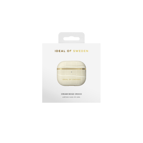 Ideal of Sweden Atelier Airpods maciņš Gen 3 Cream Beige austiņu maciņš