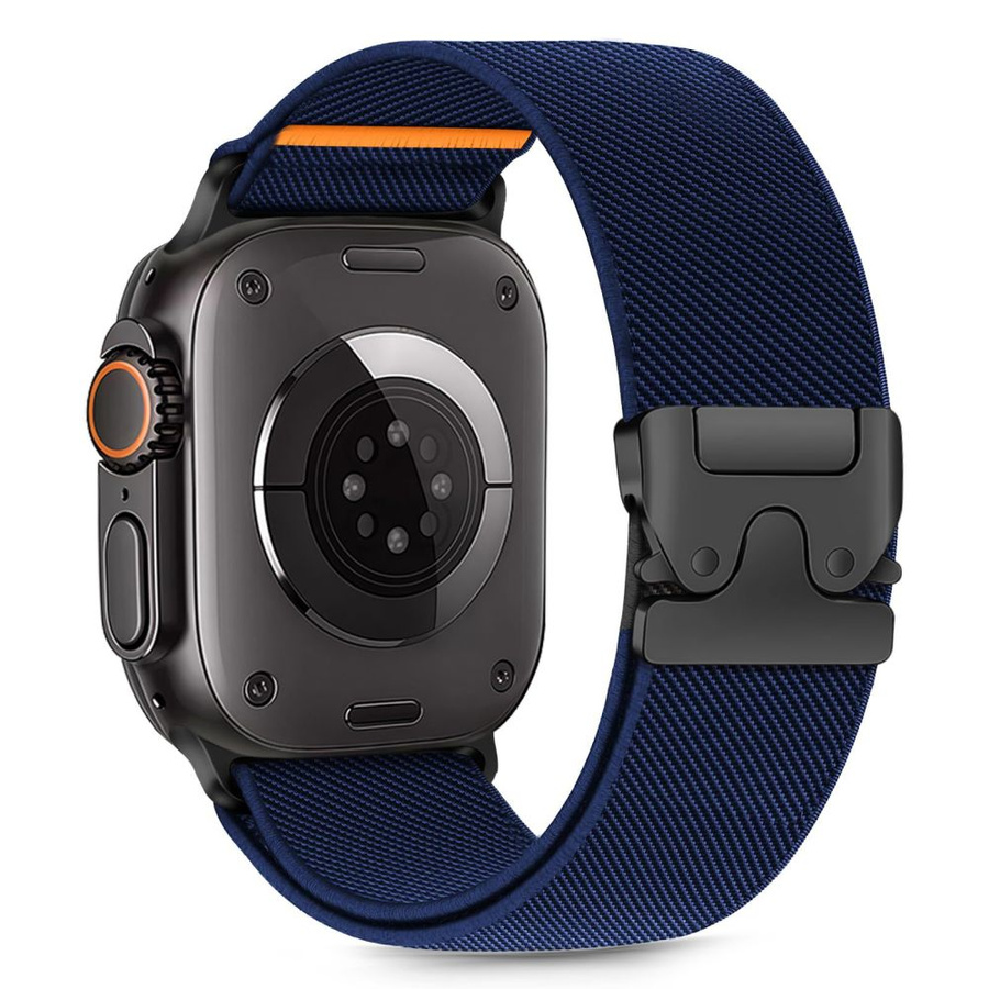 TECH-PROTECT NYLON CLASP APPLE WATCH 6 / 7 / 8 / 9 / 10 / SE / ULTRA 1 / 2 (44 / 45 / 46 / 49 MM) NAVY