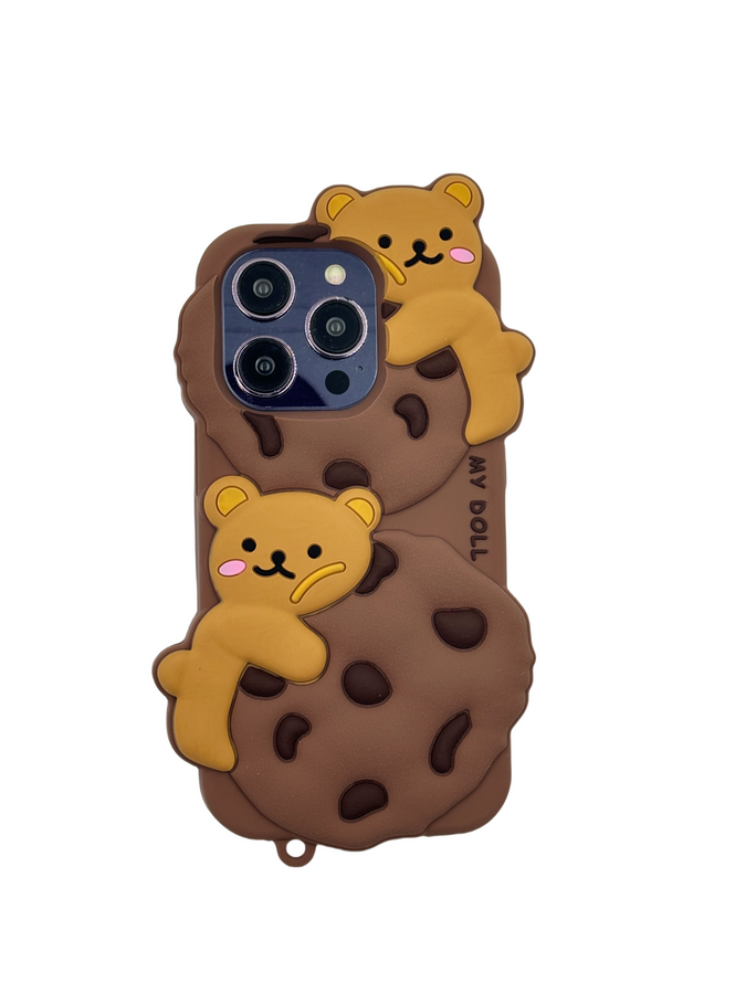 Maciņš 3D COOKIE BEAR IPHONE 13 PRO