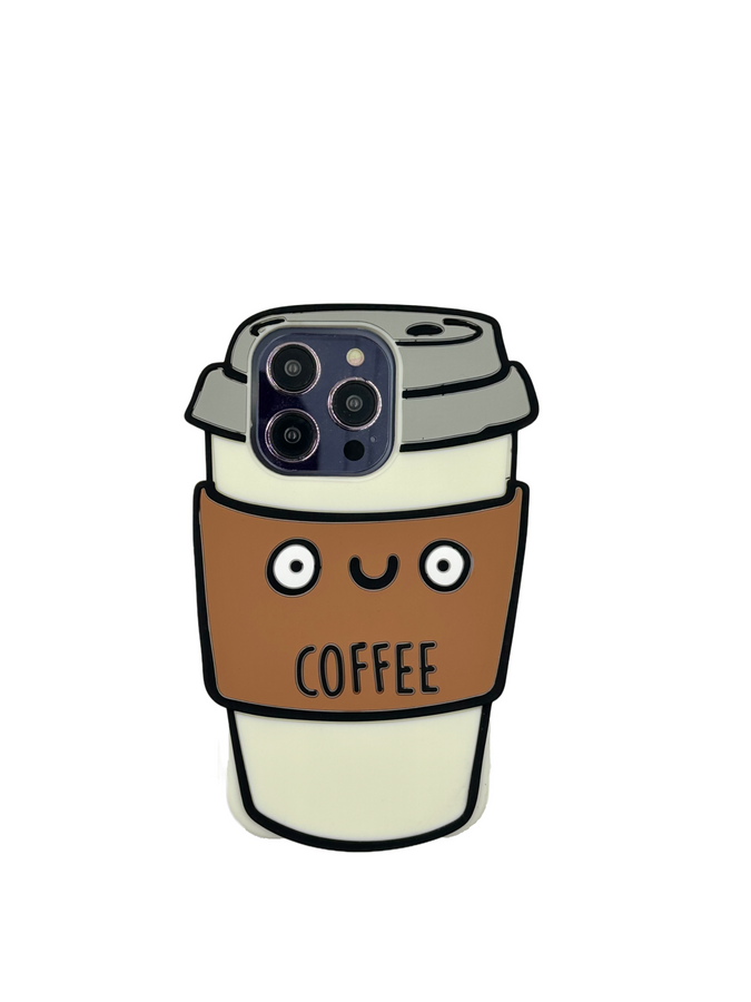 Maciņš 3D CAFFFE LATTE IPHONE 14