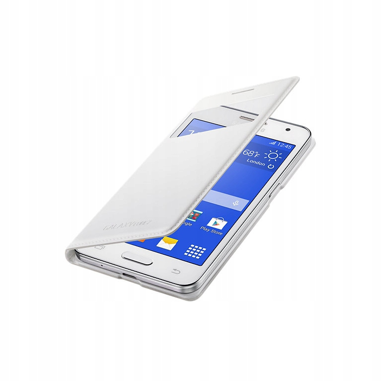 Oriģināls maciņš S View Cover Samsung Core 2 balts