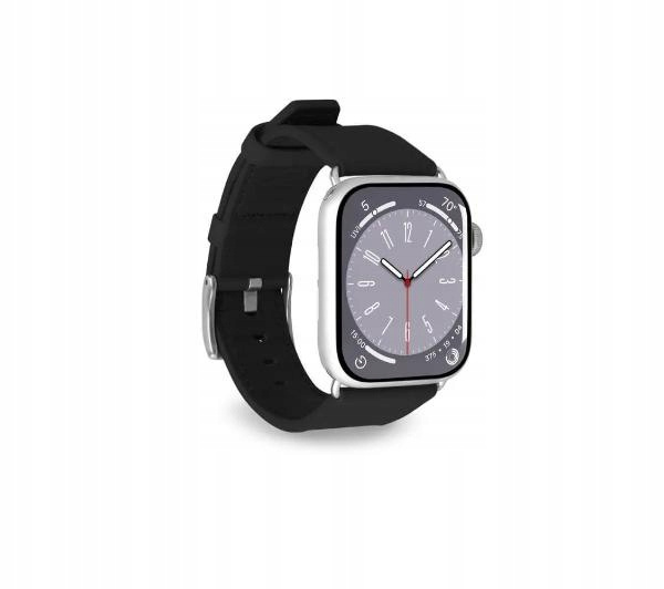 Puro E-CLASSIC pulksteņa siksniņa Apple Watch 38 / 40 / 41mm melns