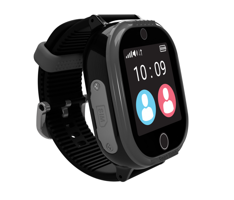 [OUTLET] MyKi Watch 4 Lite melns ar Gumijas siksniņa melns Stāvoklis AB