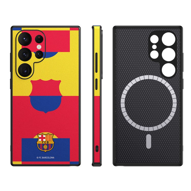 FC Barcelona maciņš Samsung Galaxy S24 Ultra magnētiskais maciņš MagSafe OCFCBMCS24USP SP