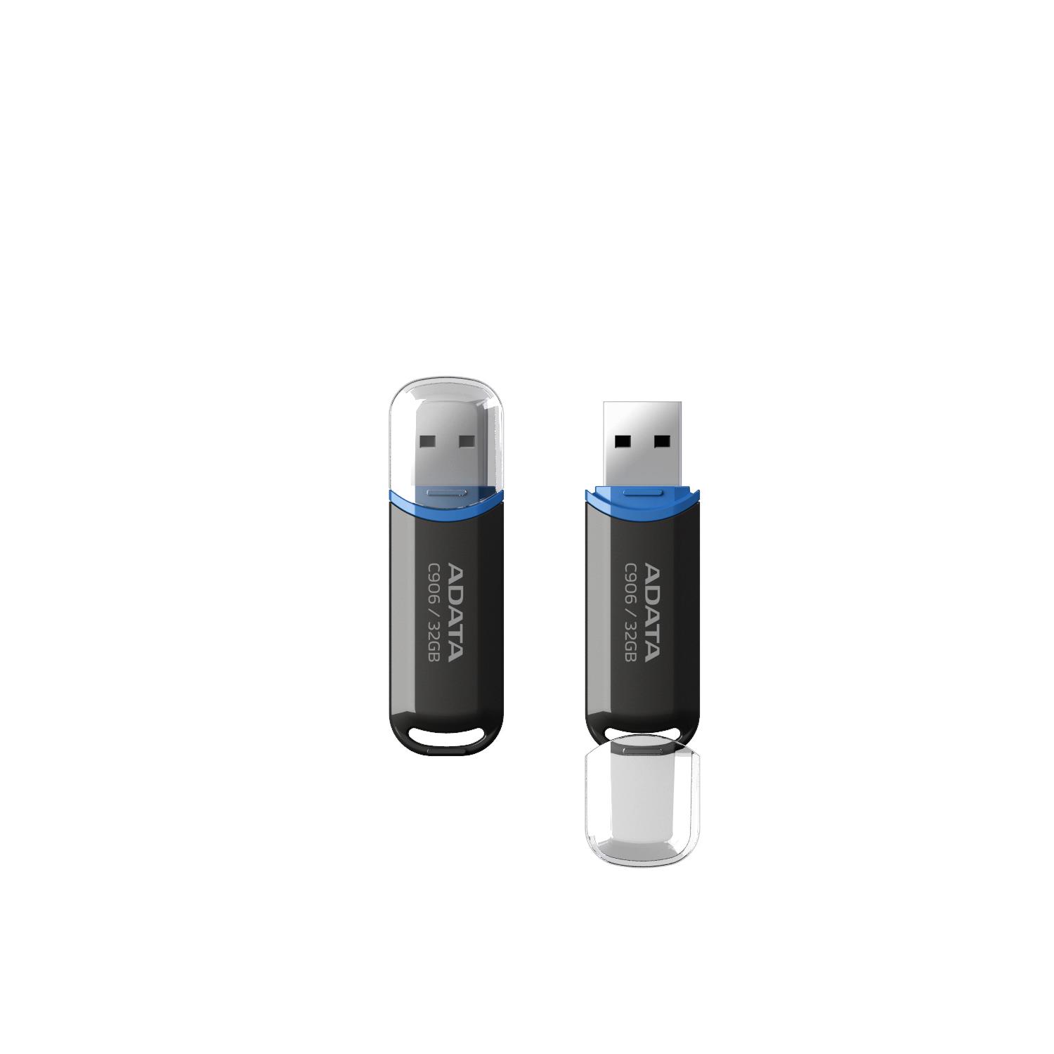 USB zibatmiņa USB2 32GB melna Adata C906