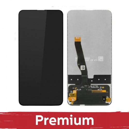 LCD Displejs Saderīgs ar Huawei P Smart Z / P Smart Pro 2019 Melns OEM