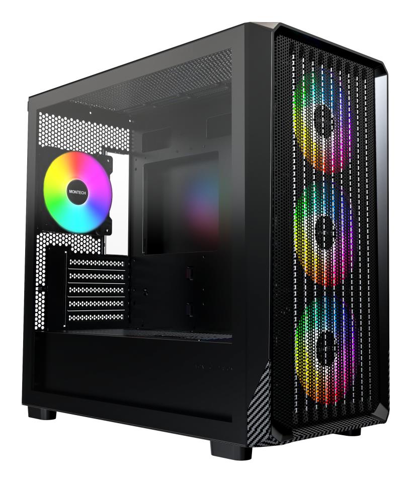 Case|MONTECH|micro ATX/Mini-ITX|Black|X5M|X5M(B)