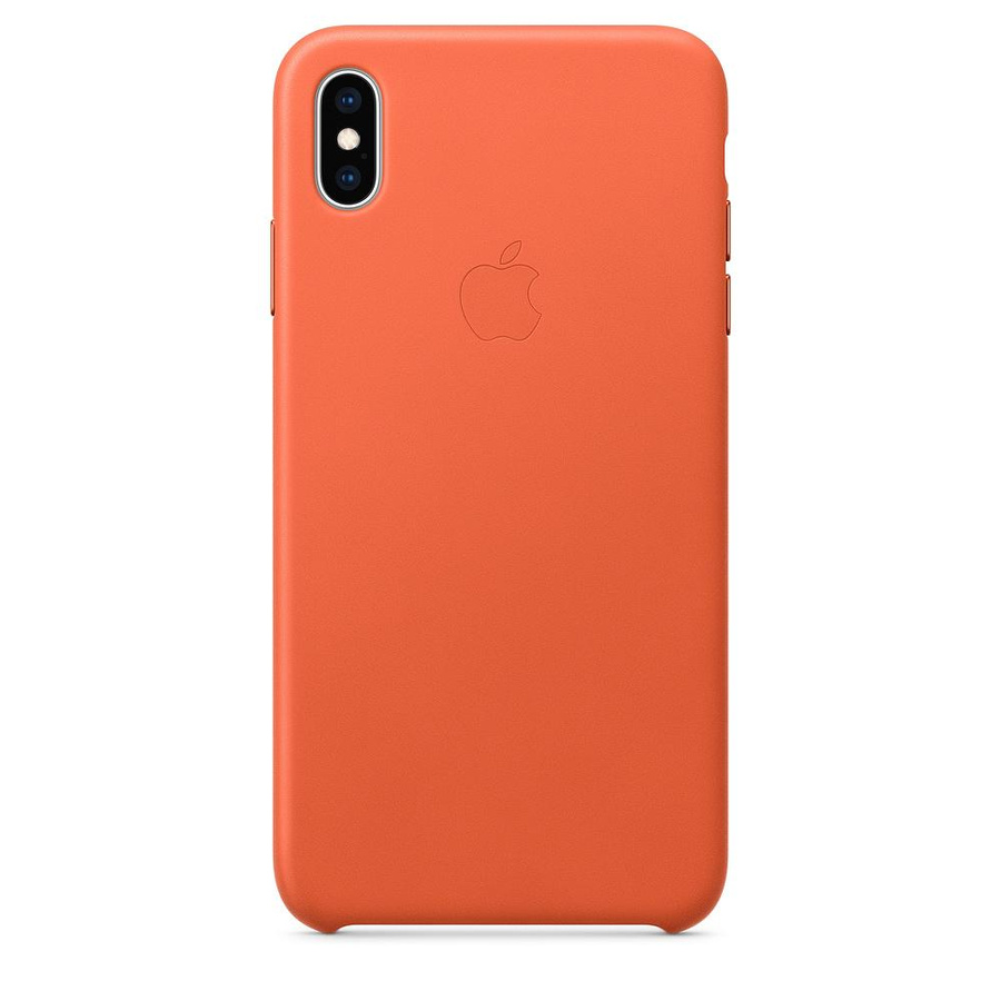 APPLE ādas maciņš MVFY2ZM/A IPHONE XS MAX SUNSET oriģinālā plomba