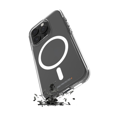 Impact Clear D3O Bio maciņš iPhone 15 Pro | Puro