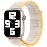 Apple Sport Loop Moonlight/rozā 44mm / 45mm / 46mm / 49mm korpusiem - universāls izmērs, oriģinālā plomba, MPLE3ZM/A