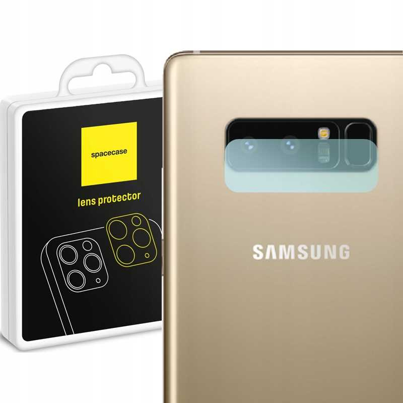 Spacecase kameras stikls Camera Glass Galaxy Note 8