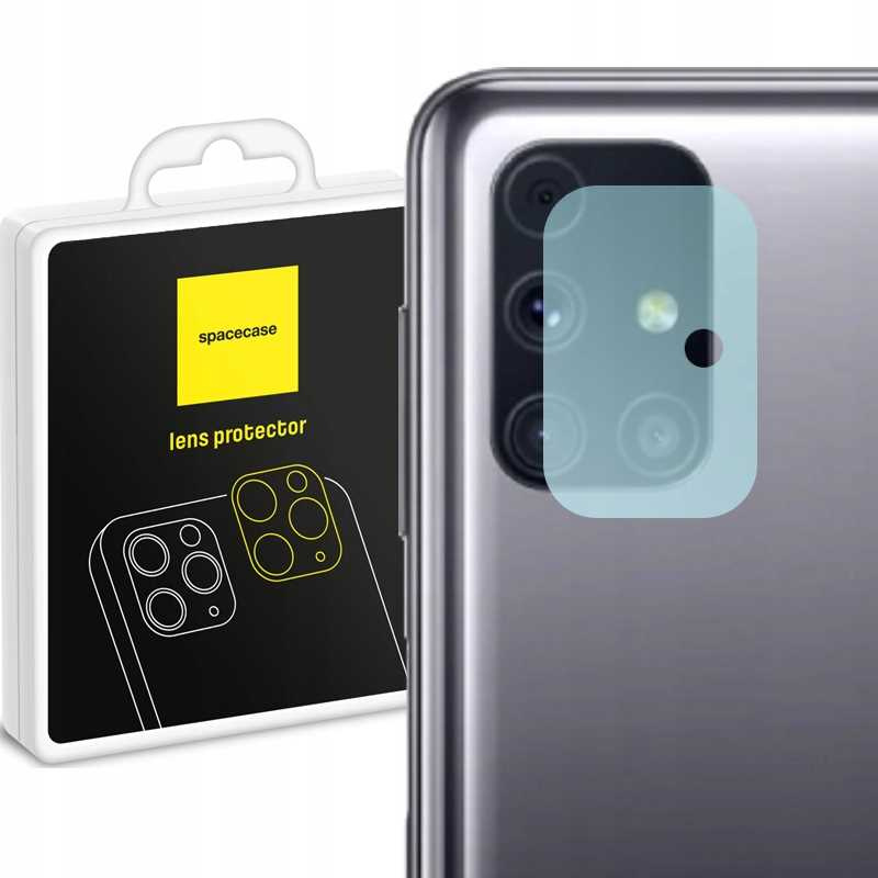 Spacecase kameras stikls Camera Glass Galaxy M31s