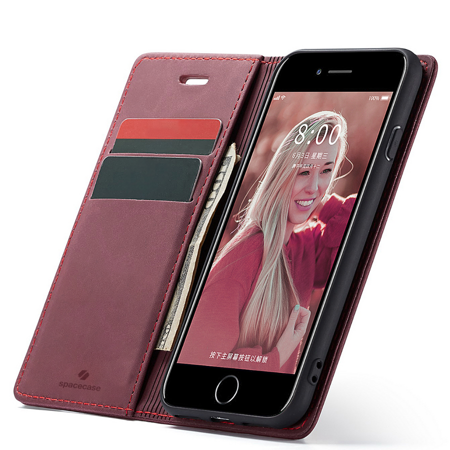 Spacecase maka maciņš iPhone 6/6s sarkans