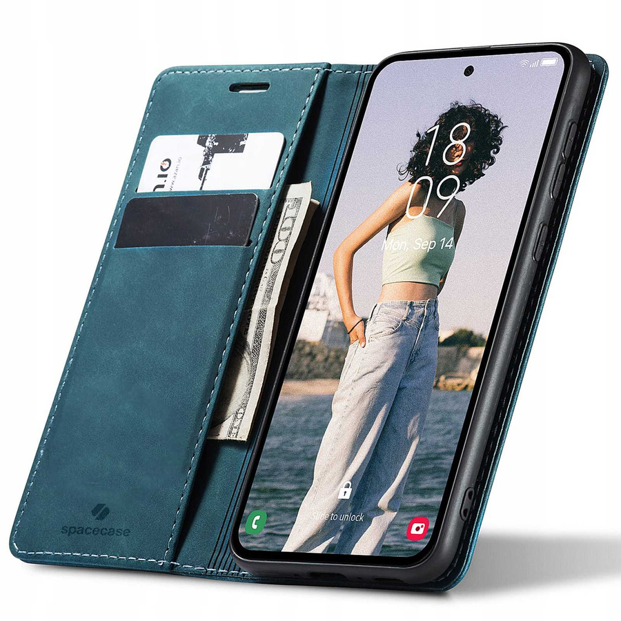 Spacecase maka maciņš Galaxy A32 5G zils