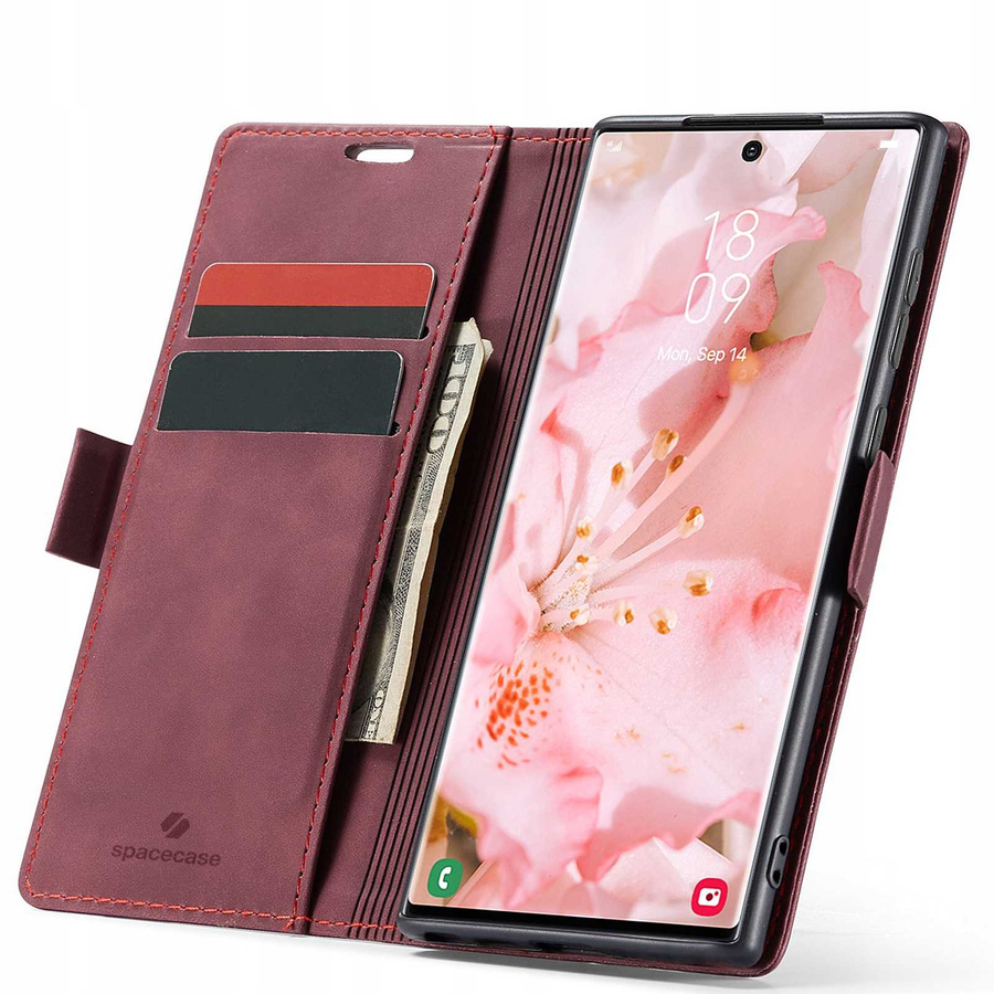 Spacecase maka maciņš Galaxy S22 Ultra sarkans