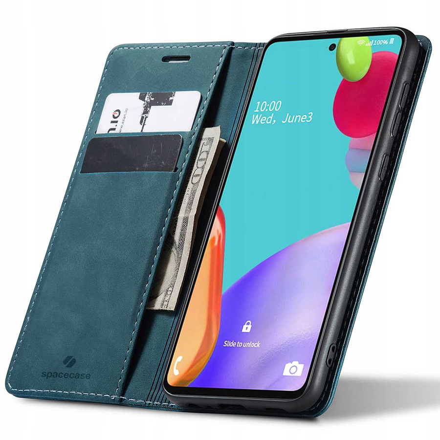 Spacecase maka maciņš Galaxy A52 5G zils
