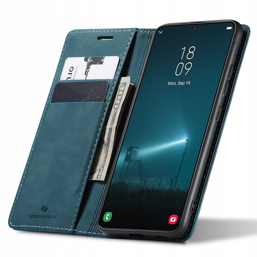 Spacecase maka maciņš Galaxy S22 zils