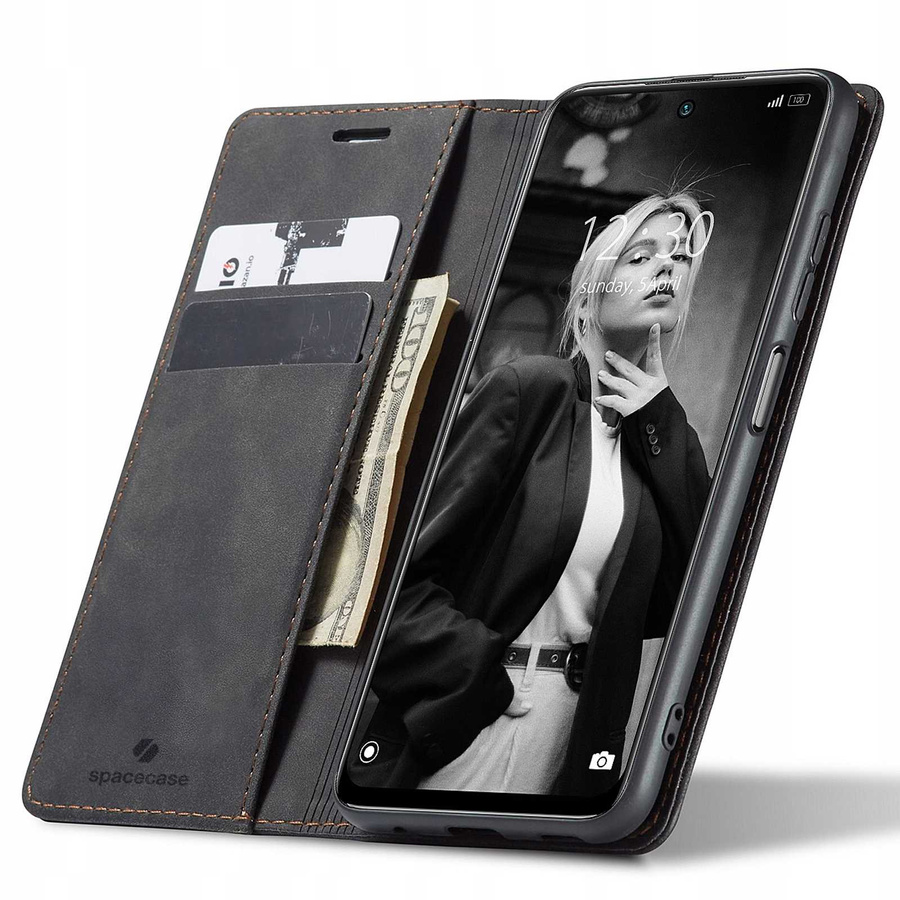 Spacecase maka maciņš Redmi Note 11/11s melns