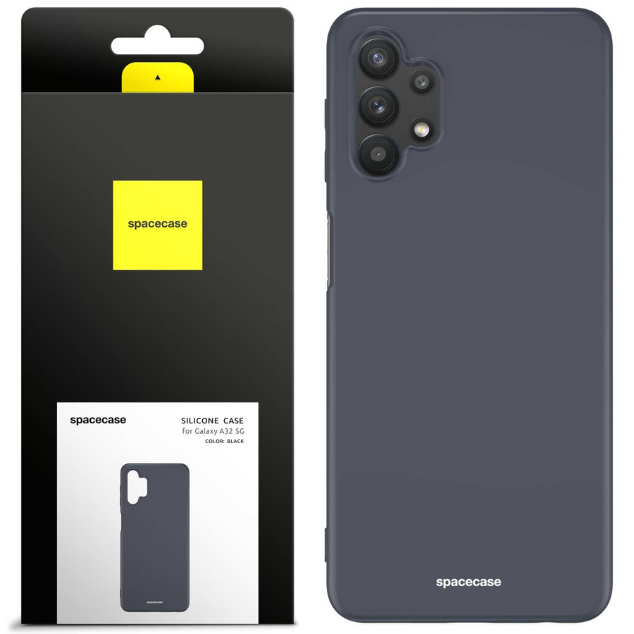 Spacecase silikona maciņš Galaxy A32 5G melns