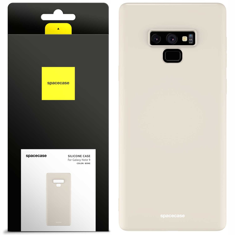 Spacecase silikona maciņš Galaxy Note 9 kaula krāsas