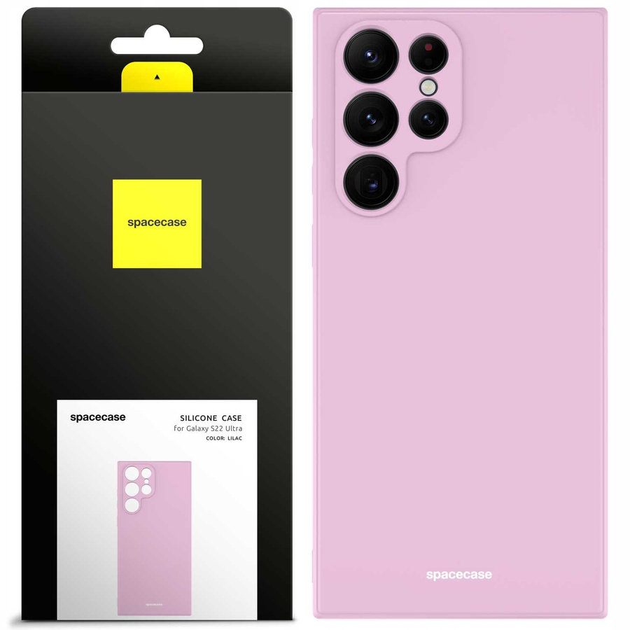 Spacecase silikona maciņš Galaxy S22 Ultra ceriņu
