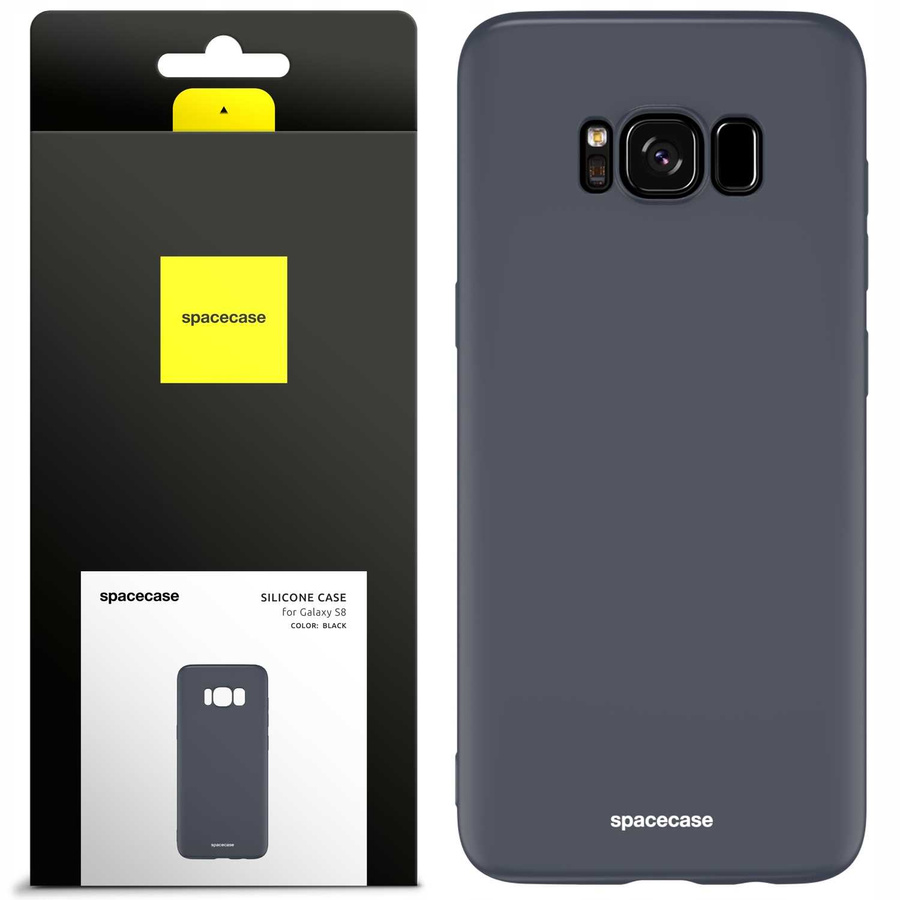 Spacecase silikona maciņš Galaxy S8 melns