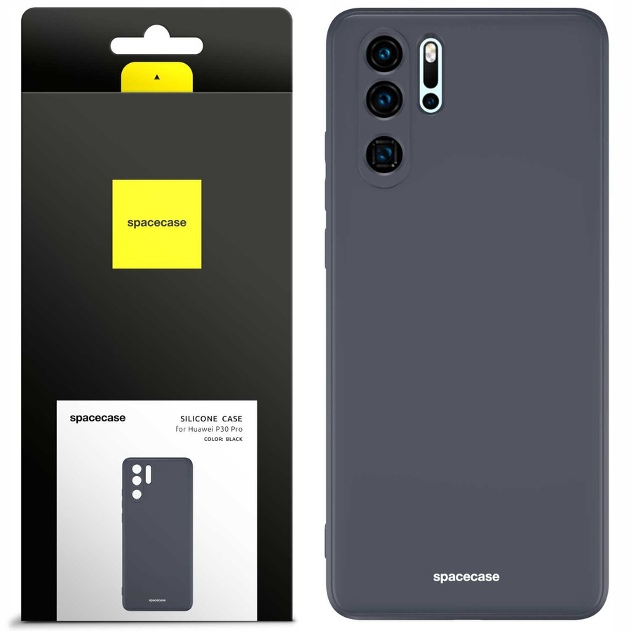 Spacecase silikona maciņš Huawei P30 Pro melns