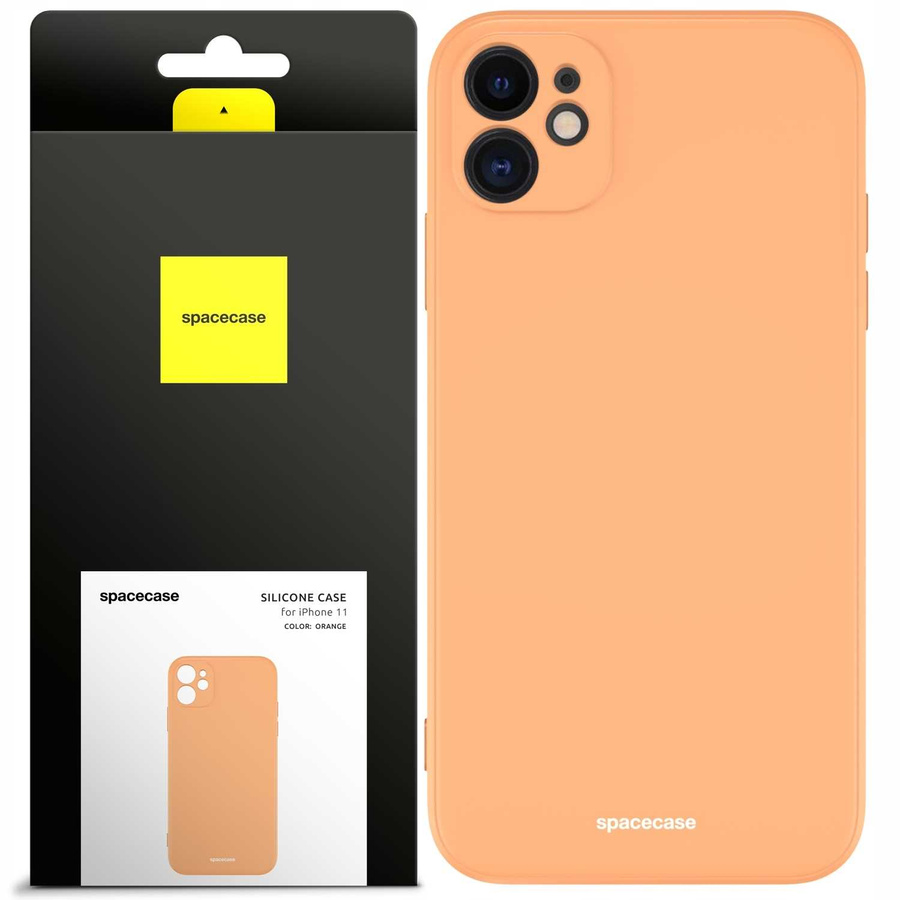 Spacecase silikona maciņš iPhone 11 oranžs