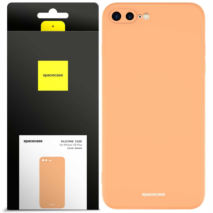 Spacecase silikona maciņš iPhone 7/8 Plus oranžs