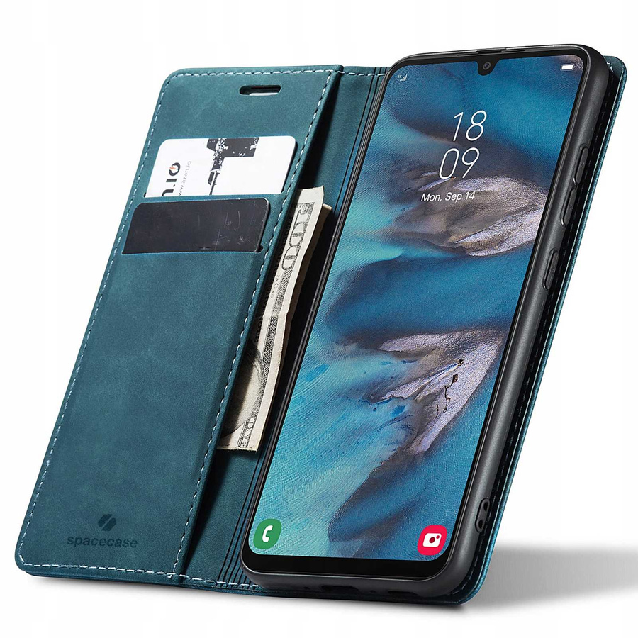 Spacecase maka tipa maciņš Galaxy A34 5G zils