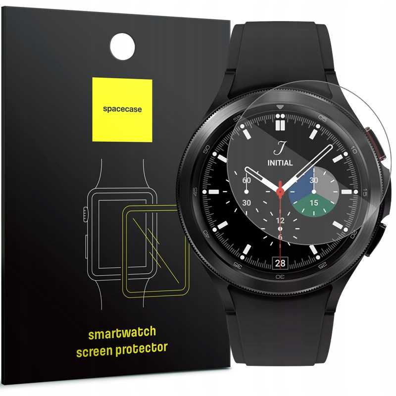 Spacecase Rūdīts stikls SW Glass 2.5D Galaxy Watch 4 Classic 46mm