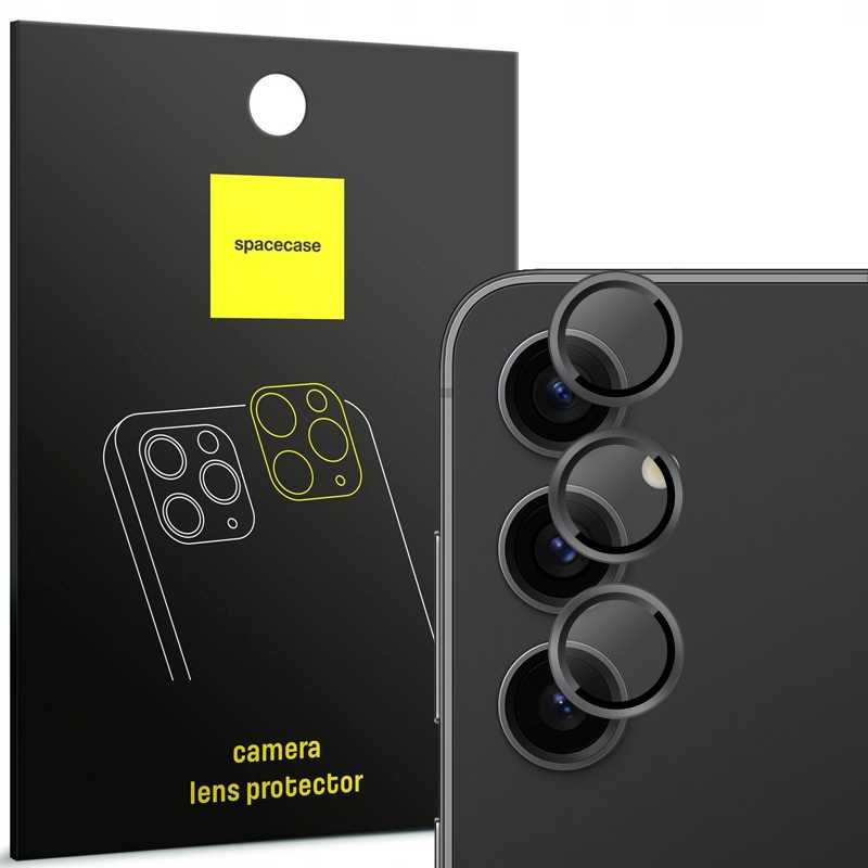 Spacecase Kameras aizsarggredzens Galaxy S23 FE melns