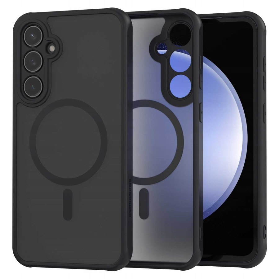 Spacecase Hibrīds magnētiskais maciņš Galaxy S23 FE melns