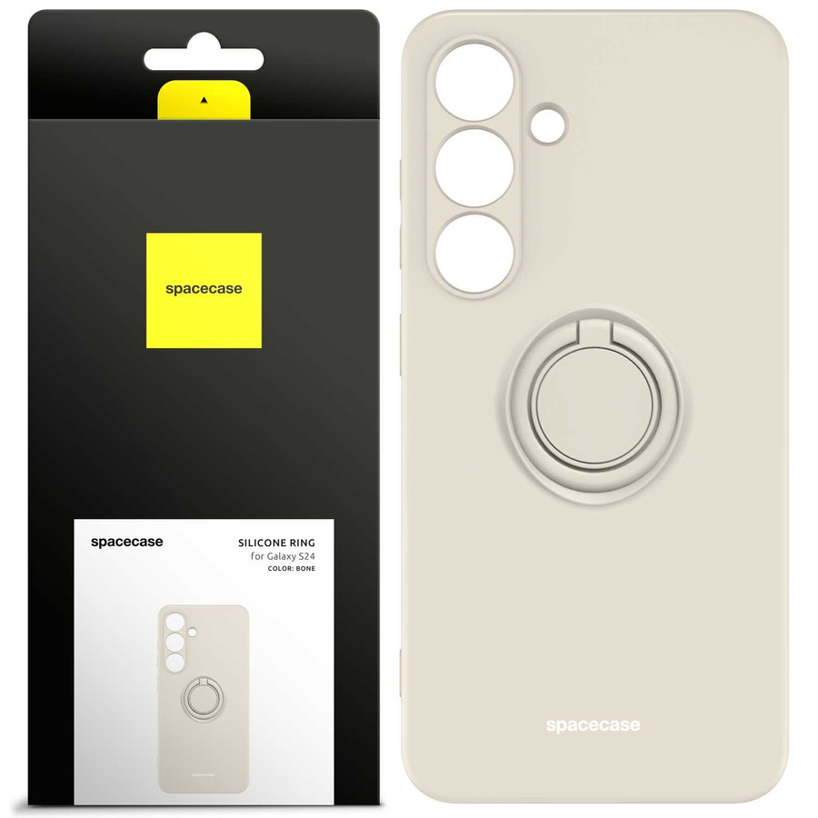 Spacecase Maciņš Silicone Ring Galaxy S24 kaula